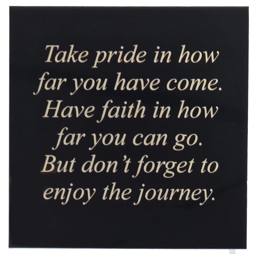 Take Pride plaque