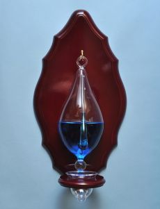 Special Order: Wood Plaque ONLY for Hand Blown Weather Glass Barometer