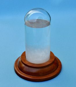 Admiral FitzRoy Storm Glass Barometer with Hardwood Base