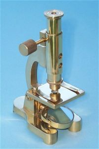 Modern Style Brass Microscope