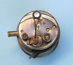 Antique Patina Three-inch Brass Box Sextant