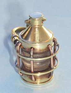 Brass Lantern Christmas Ornament