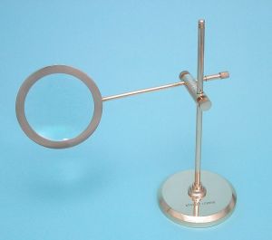 Engravable Polished Brass Stand Magnifier