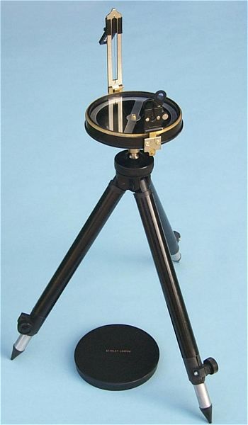 Prismatic Surveying Compass On Aluminum Tripod - prismatic compass on tripod