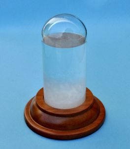 Admiral FitzRoy Storm Glass Barometer with Hardwood Base