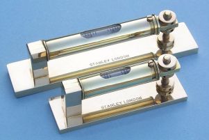 Engravable 4-inch Solid Brass Spirit Level