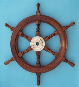 24-inch Diameter Ship's Wheel